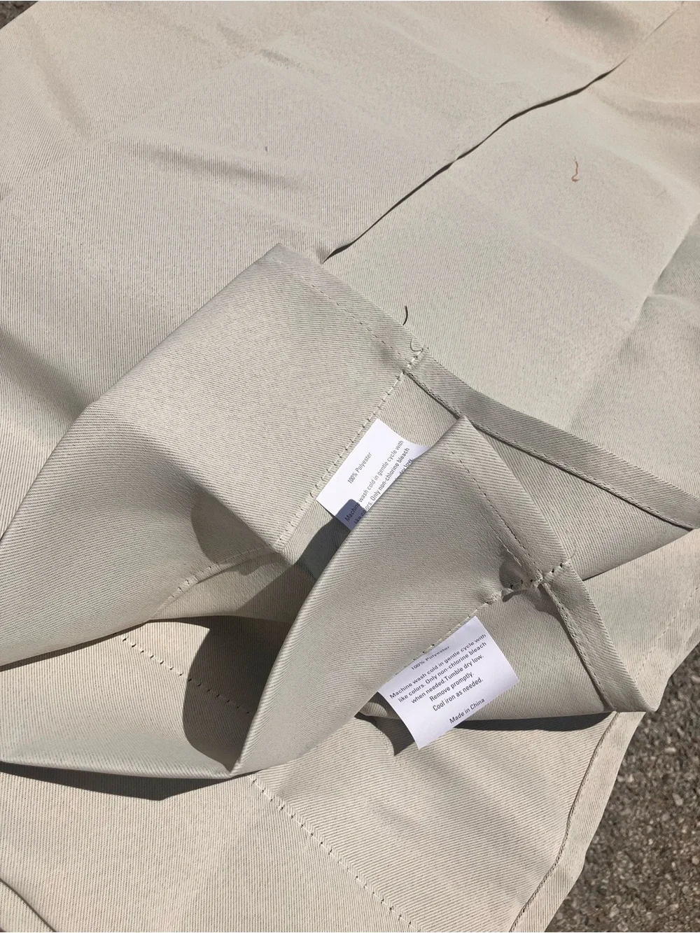 Tan Curtains